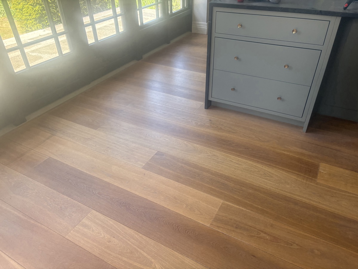 Re oiled floor 